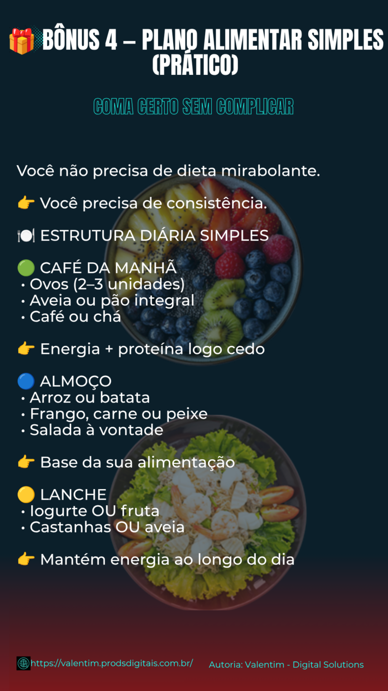 52 - Plano Alimentar Simples